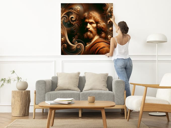 Kunstprint | Wanddecoratie | Dibond | 100 × 100 cm