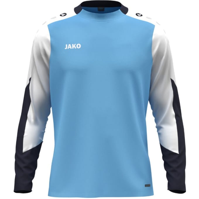 Jako Dynamic Longsleeve Kinderen - Hemelsblauw / Wit / Marine | Maat: 152