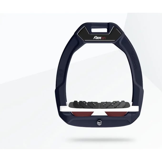 Veiligheidsstijgbeugels Rijdend Incliné Ultra Grip Bordeaux/Wit/Bordeaux Flex-On Safe-On