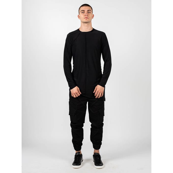 La Haine Inside Us Longsleeve Lucido Mannen zwart
