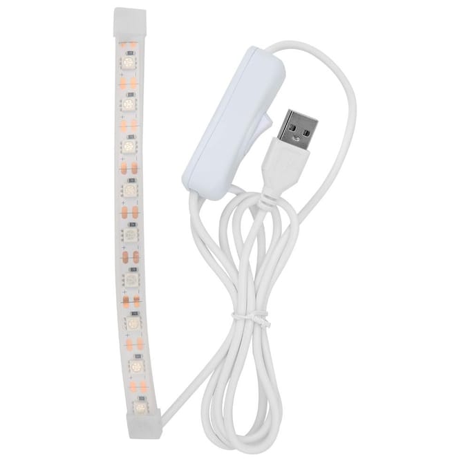 Outil de réparation de lumière de fuite LED Éclairage rouge pour saxophone flûte instrument à vent détection USB white