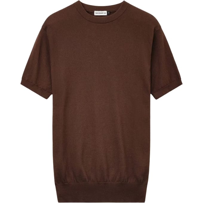 Gebreid T-shirt The Resort Co