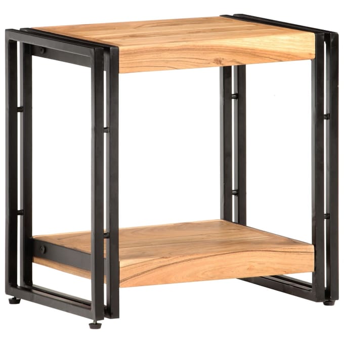 vidaXL - Bijzettafel - 40x30x40 - cm - massief - acaciahout