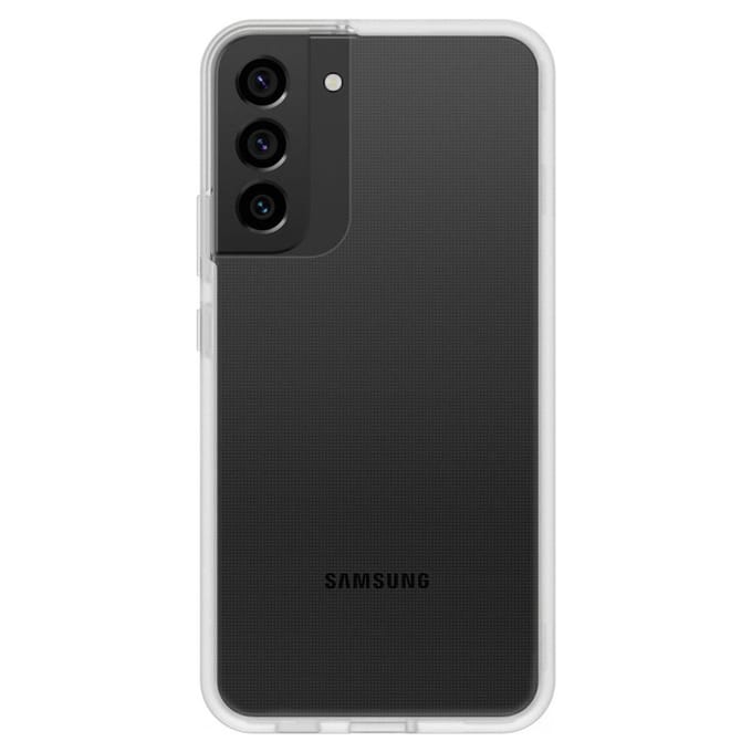 OtterBox React Backcover + Screenprotector voor de Samsung Galaxy S22 Plus - Transparant