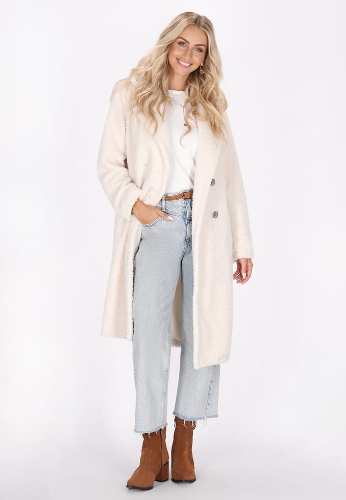 IZIA jas Dames wolwit