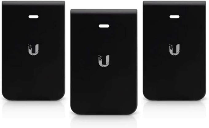 Netwerk Accessoire - WLAN Punt - Draadloze Dekking - Aanpasbaar met Skins - Compact Ontwerp - Zwart