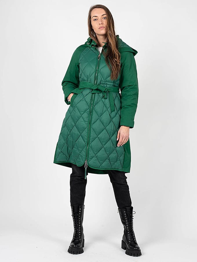 Silvian Heach jas Parka Vrouw groen