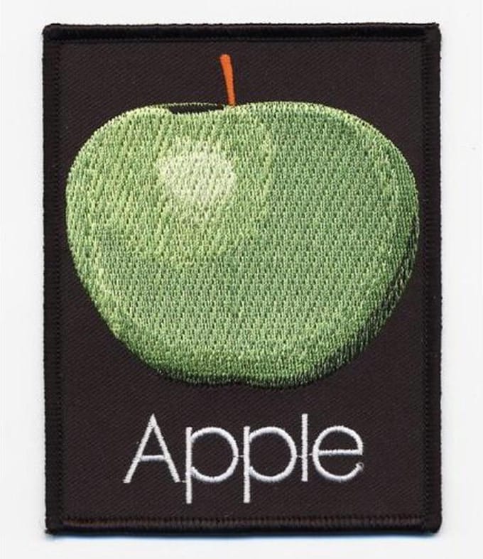 The Beatles - Apple Records Patch - Zwart