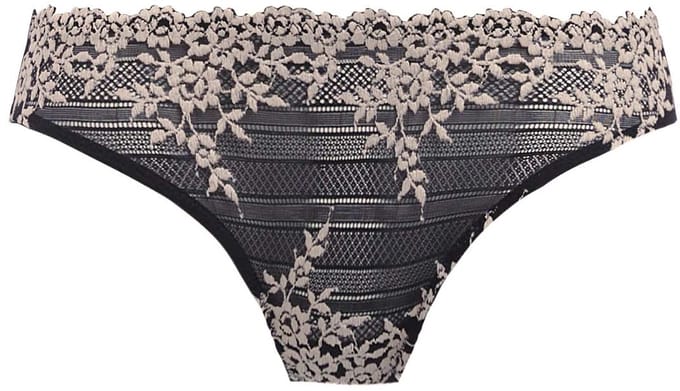 Wacoal EMBRACE LACE- Dames Brief- BLACK- Maat L