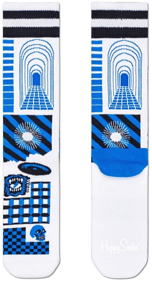 Happy Socks ATCOV27-1300 Athletic Cover Crew Sock 41-46