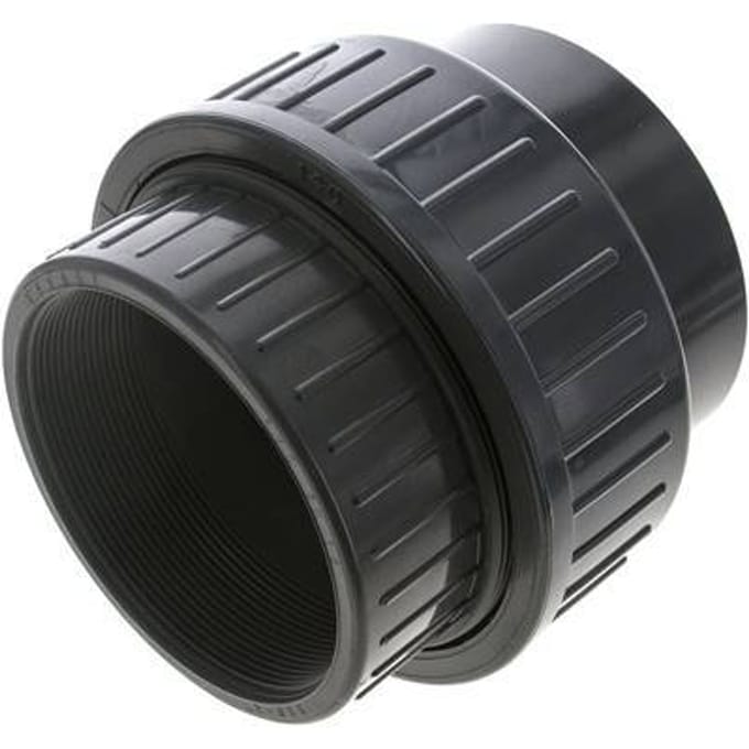 PVC Lijmmof Binnendraad Rp 4'' FKM