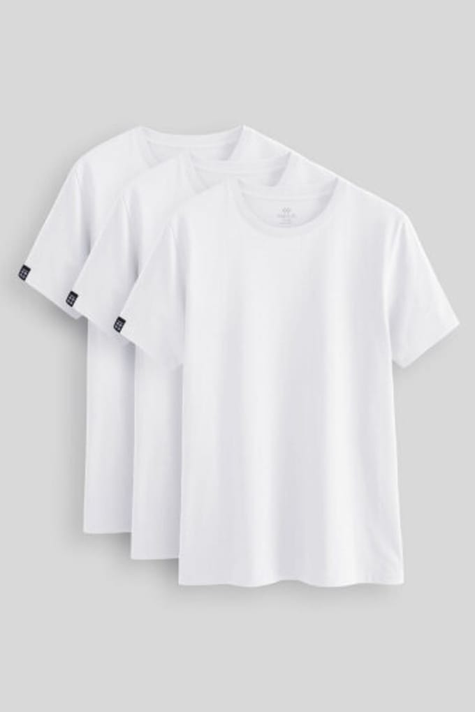 Comfort Fit Ronde Hals T-Shirt