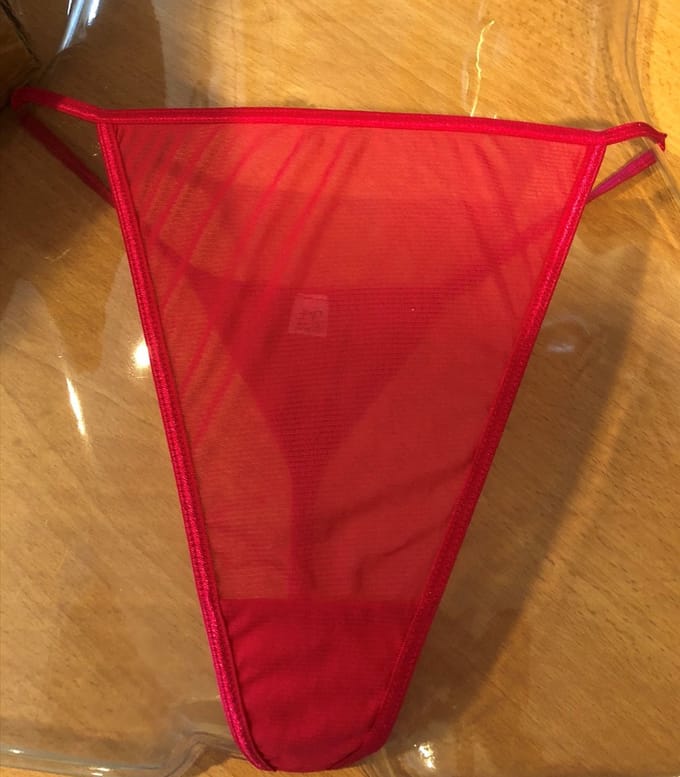Pretty Polly Slip - V-Back - String - Small - Turquoise - 3 paar
