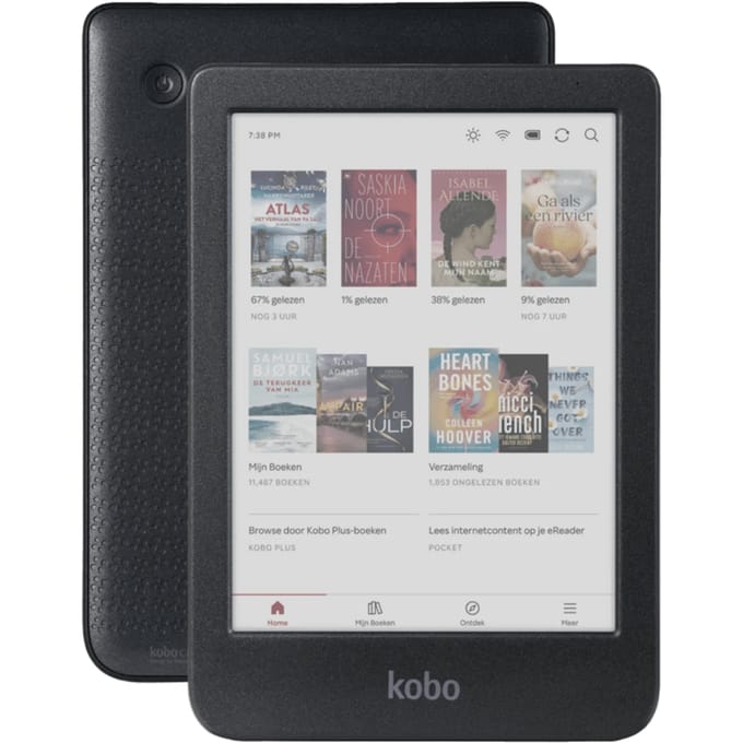 Kobo Clara Colour e-reader zwart