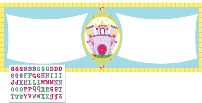 XL Feestbanner Sprookjesprinses