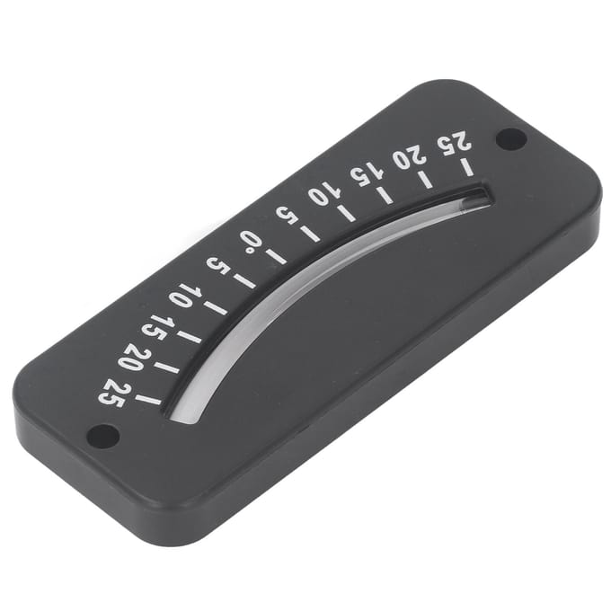 25 graden Glazen Buis Inclinometer Duidelijke Schaal ABS Mini Hoek Inclinometer voor Horizontale Microhoek Test gray