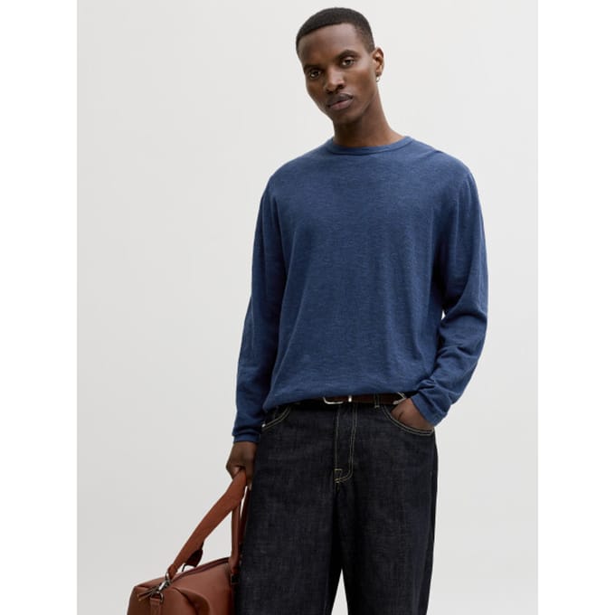 JACK&JONES - JJESUMMER KNIT CREW NECK SN - Heren - Gebreide truien