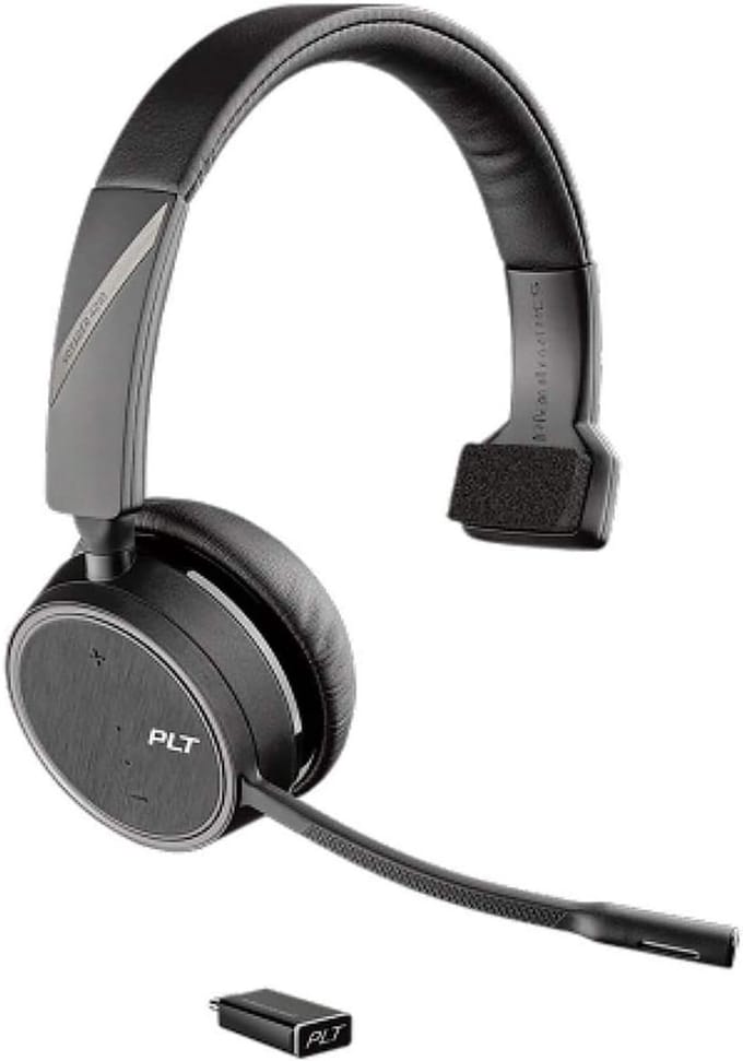 Draadloze Hoofdtelefoon met Microfoon voor Kantoor en Callcenter - Bluetooth Headset