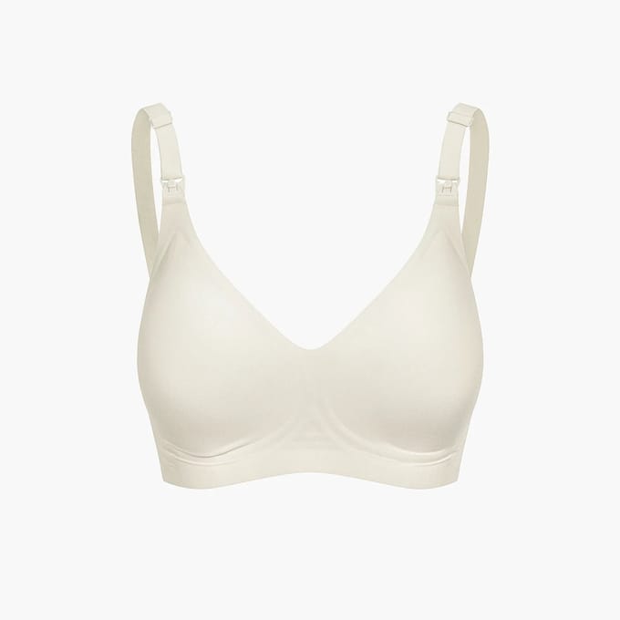 cfab - Comfortabele voedingsbeha zonder beugel - Wit - M