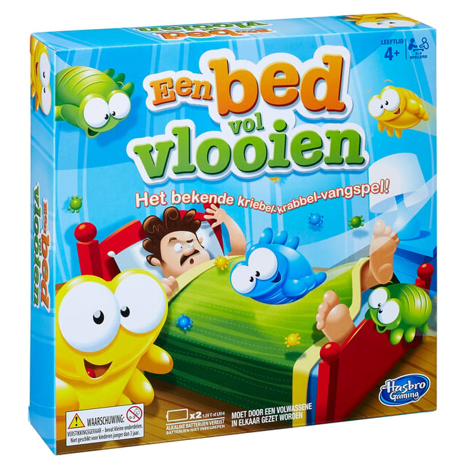 Spel bed vol vlooien