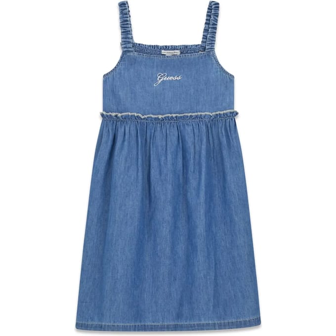 Meisjesjurk Guess Chambray