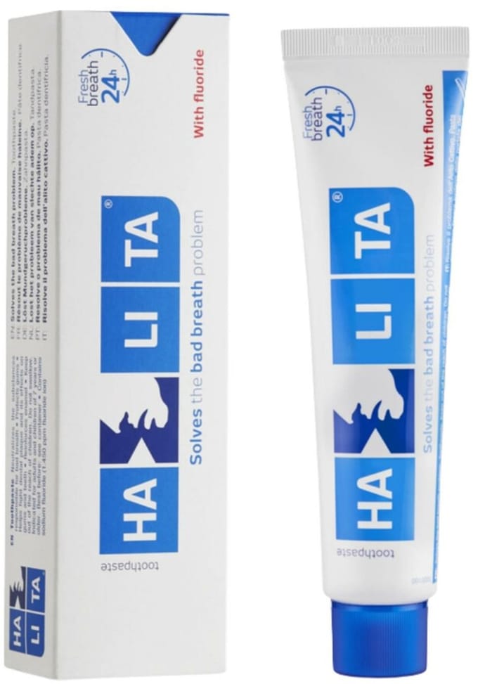 Halita - Tandpasta Fluoride - 3 x 75 ml - Voordeelverpakking