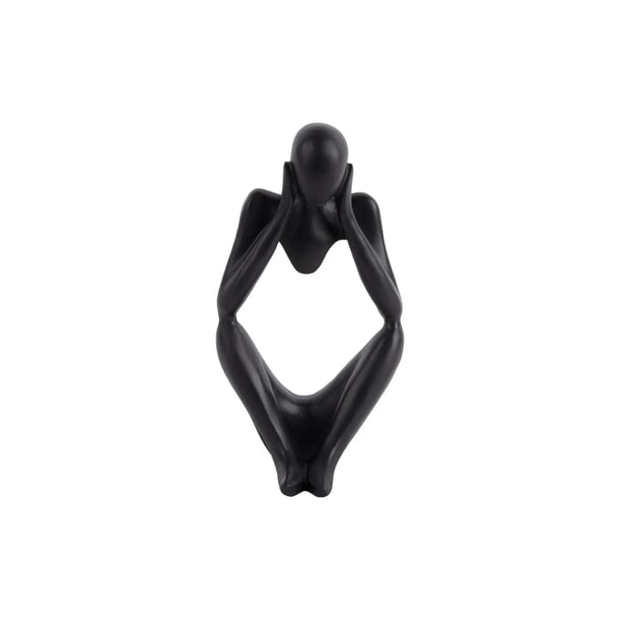 Present Time Dreaming beeld H21cm zwart