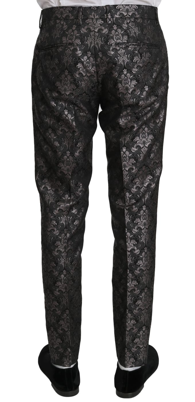 Dolce & Gabbana Zwarte Heren Muntportemonnee Met Rits 100% Leder Portemonnee