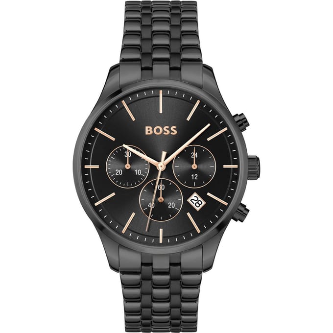 Hugo Boss - Heren Horloge Avery 1514256 - Zwart