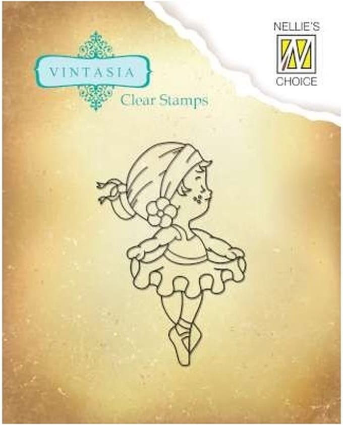 VINS002 Clear stamps Vintasia Cute Embition