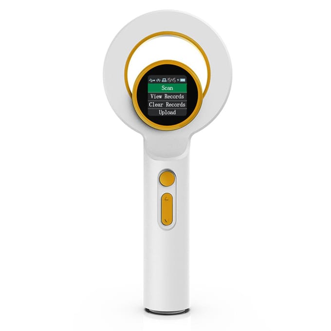 Dierlijke microchip huisdier tag scanner ID-lezer RFID dierenlabels handheld lezer BT+USB+2.4G verbinding W-2 white