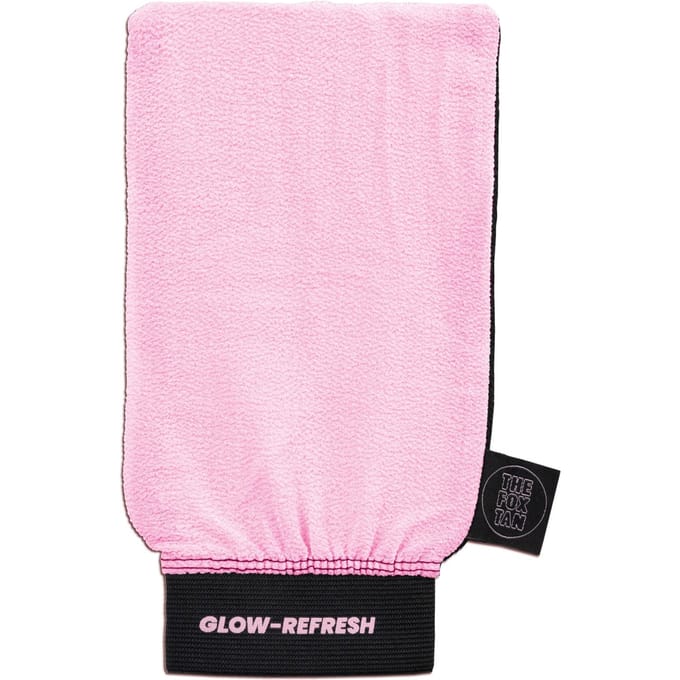 The Fox Tan Exfoliating Mitt – Scrub Handschoen voor Zelfbruiner & Dode Huidcellen