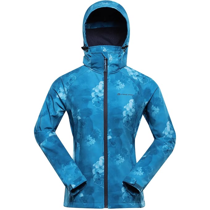 Alpine Pro Hoora Softshelljack Blauw M Vrouw