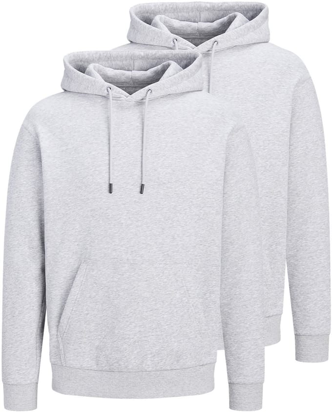 Jack & Jones Heren hoddie 2 pack Bradley