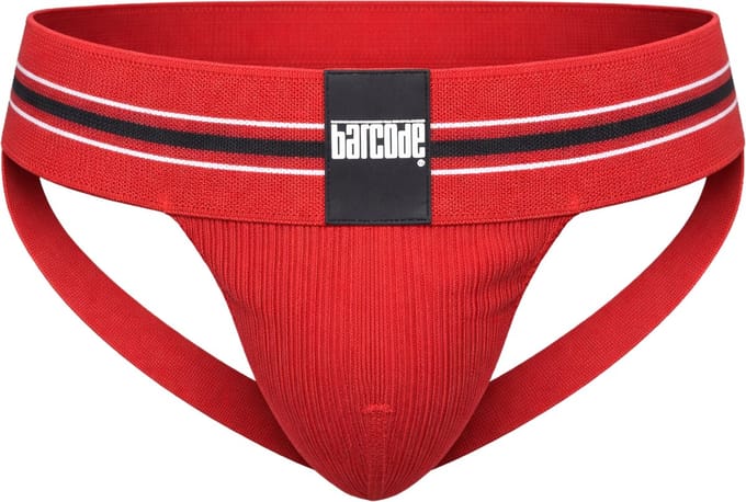 Barcode Berlin Boris Jockstrap Red - MAAT L - Heren Ondergoed - Jockstrap voor Man - Mannen Jock