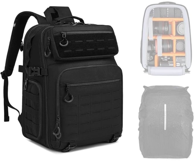 MKSS® Camerarugzak – Cameratas – Camera Rugtas