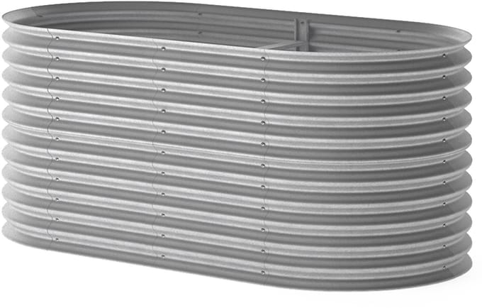 OK-Living Hoogbed – 200 x 100 cm Zilver