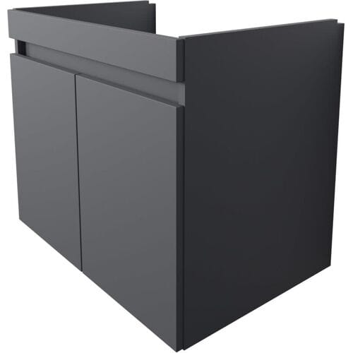 Megabad Profi Collection Vanity unit 2 doors with soft-close drawer and 1 panel, 61 x 56 x 48 cm HMW7056001GRMDM063