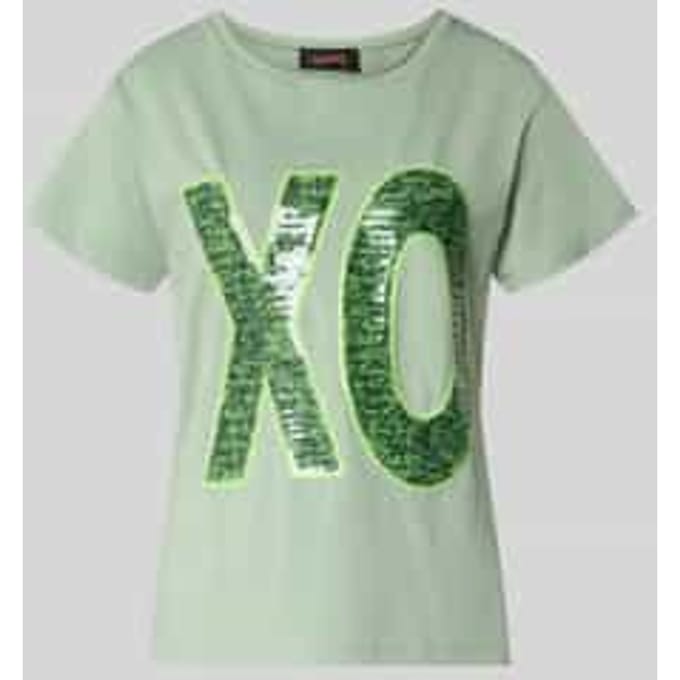 t-shirt met pailletten