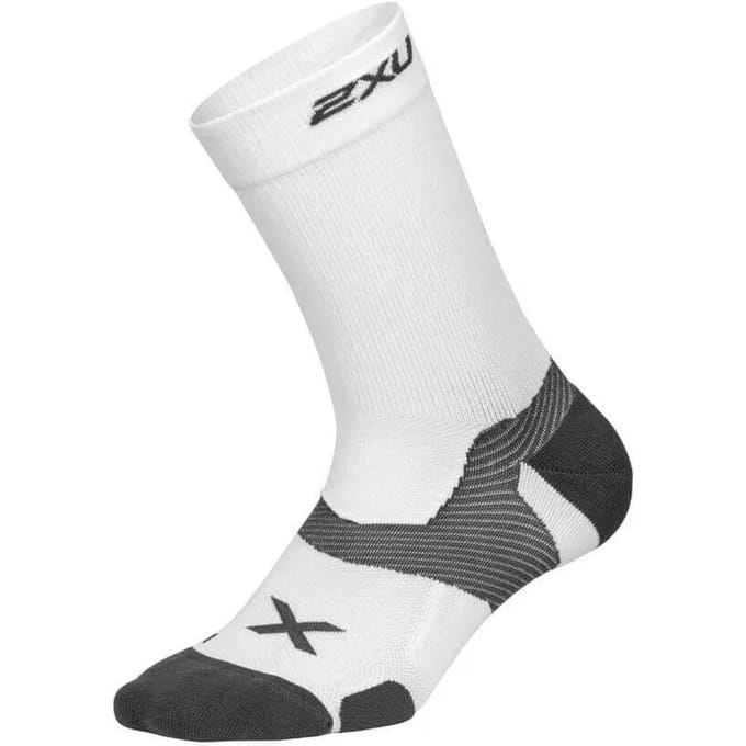 2xu Compressiesokken Vectr Cushion Crew Nylon Zwart Maat M