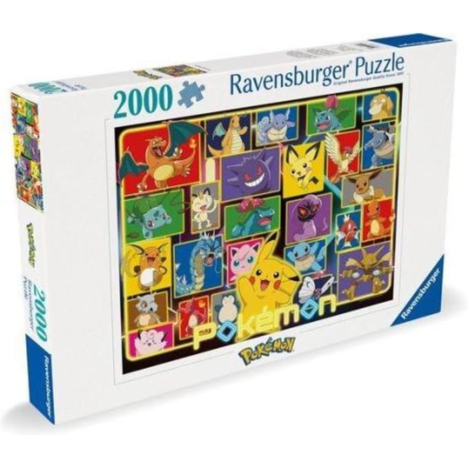 Ravensburger Pokémon (JRF) 2000 stukjes Volwassenen puzzels