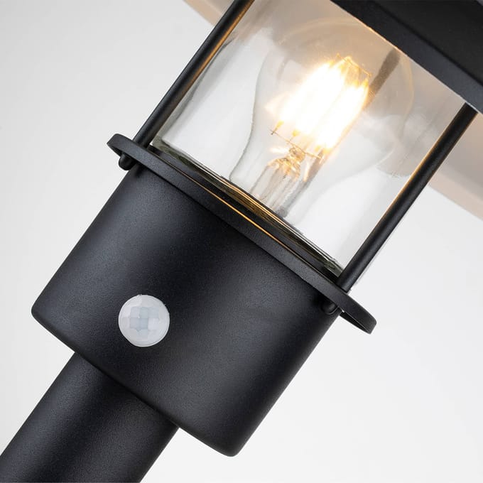 Elstead Lighting Mini LED Tuin Pilaar Klampenborg | 1X E27 Max 60W | IP44 (Outdoor) | Black