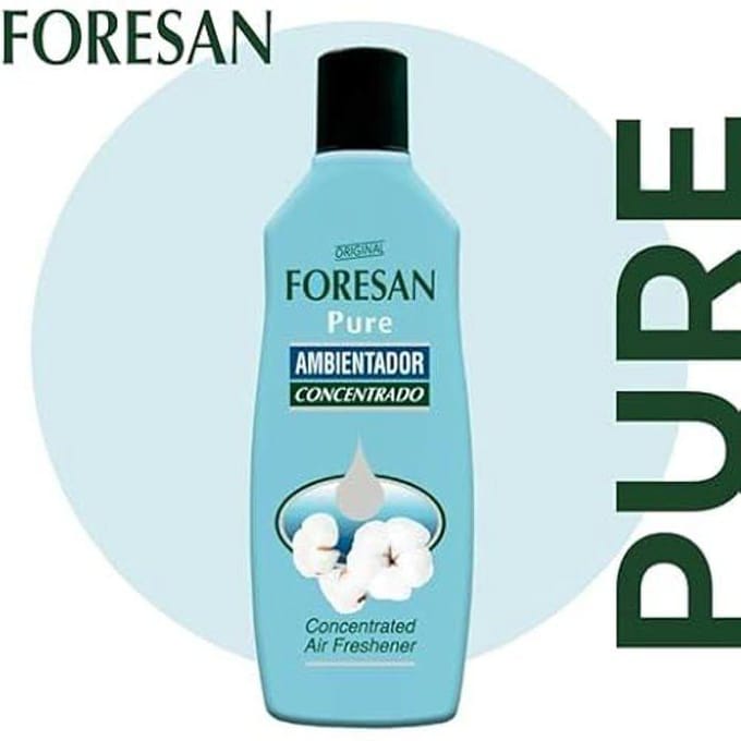 Luchtverfrisser - FORESAN - PURE - Geconcentreerd parfum - 125 ml - Effectief tegen geuren
