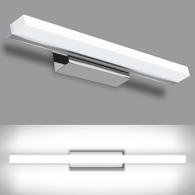 LED Spiegel Lamp Badkamer 8W IP44 - 40cm Koud Wit Wandlamp