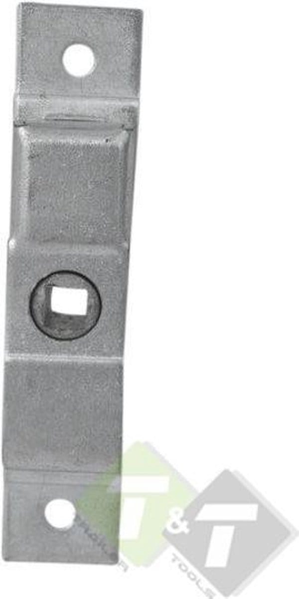 Bakslot 125mm x 25mm groot tweezijdig - verkoopwagen bakslot - bandenbakslot - aanhanger klepslot