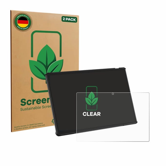 2 Stuks Screenprotector voor Pixpeak K110W 10.1" - Hoogwaardige Beschermfolie transparant