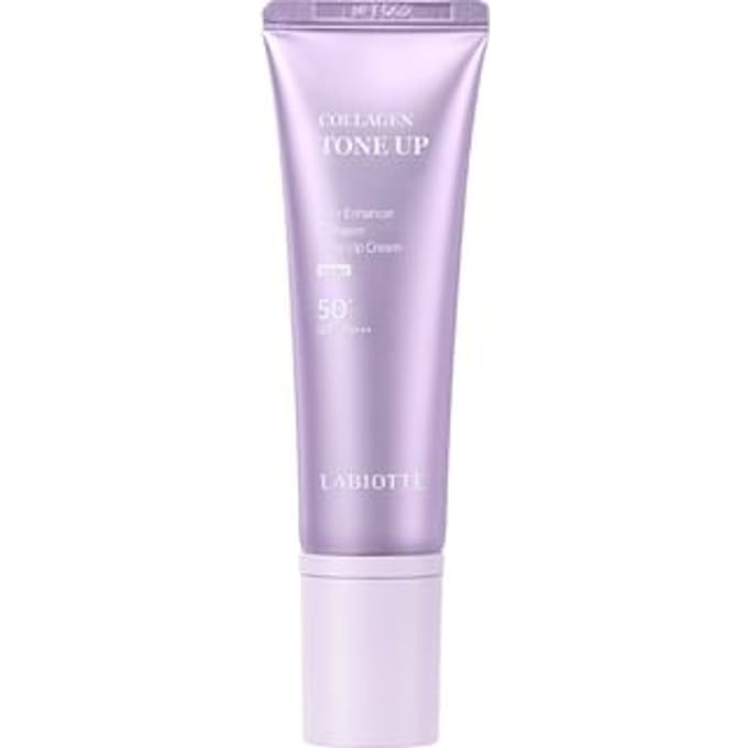 LABIOTTE - Skin Enhancer Collagen Tone Up Cream - 3 Colors Violet
