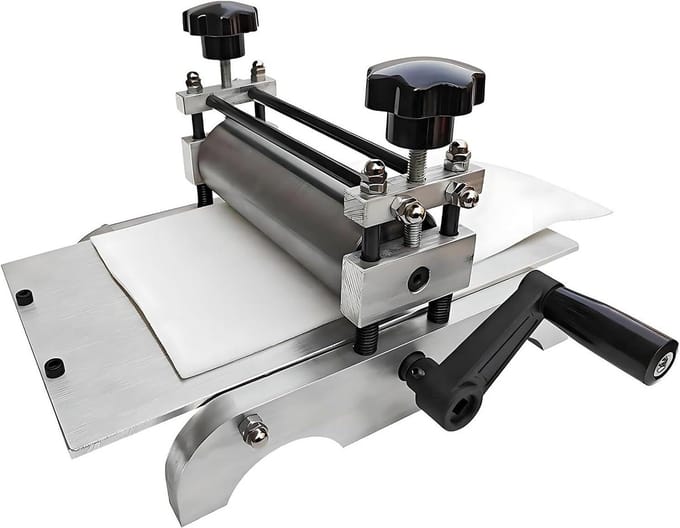 Desktop Drukpers - Etspers Machine - Kunstdruk Maken - Verstelbare Roller - 31x17 cm Flatbed