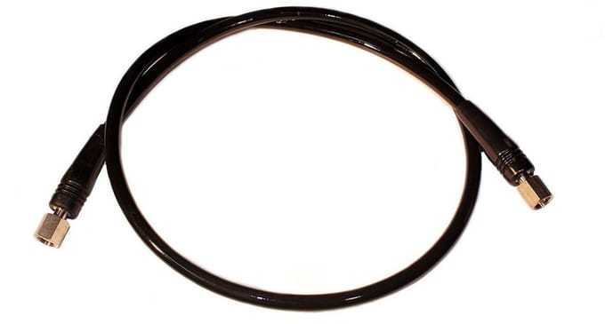 Metalsub Staal Vulslang 1/4 Bsp Carbon Vrouwelijk Zwart 300 cm