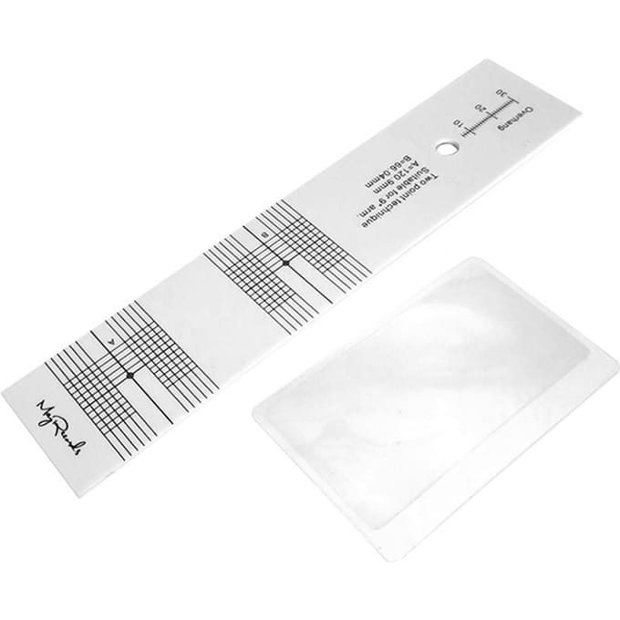 Tourne-disque calibrage jauge de Distance platine vinyle phonographe Phono cartouche stylet blanc